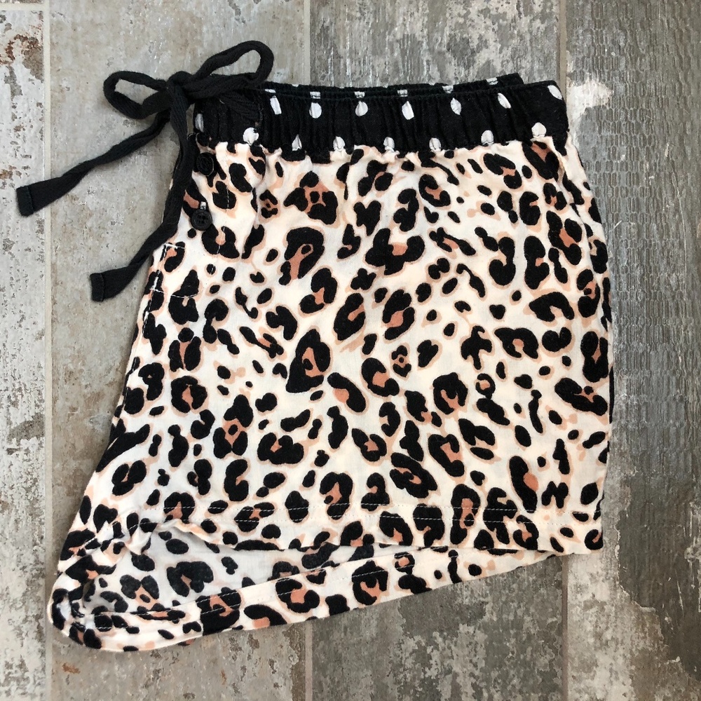 PJ Salvage animal print shorts